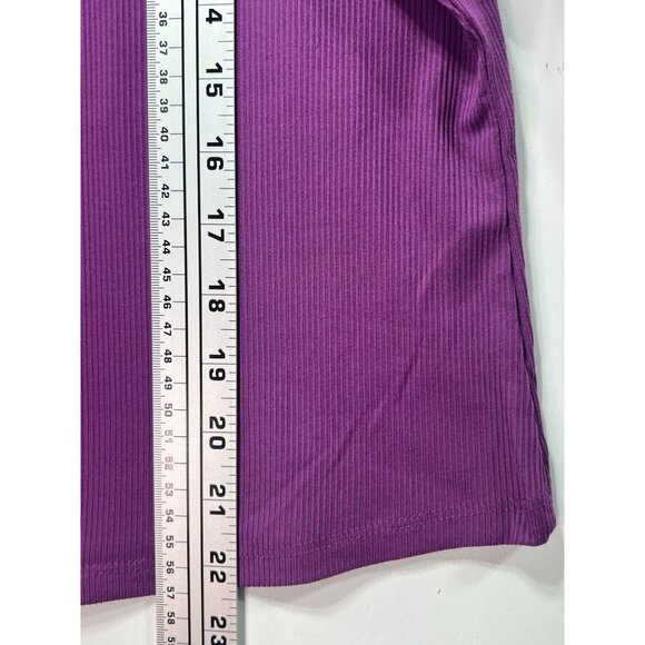 Rue 21 - Women's Short Sleeve Stretch Blouse - Purple - 4X - Picture 5 of 11